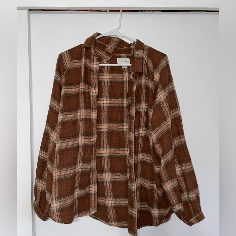 burnt orange flannel